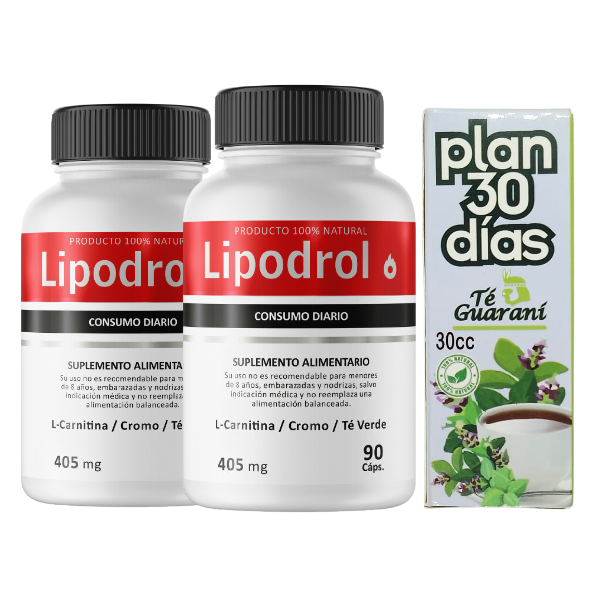 2 LIPODROL + 1 PLAN 30 DIAS GRATIS